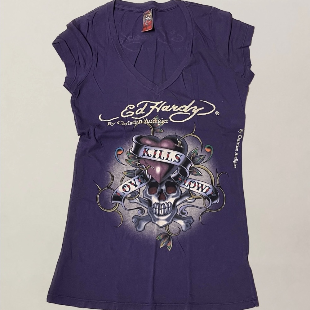 Ed Hardy Shirt Dress RARE